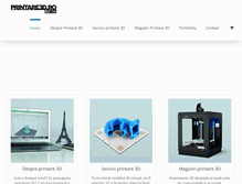 Tablet Screenshot of printare3d.ro